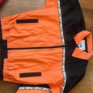 Pro Player Orange and Black Lightweight Jacket